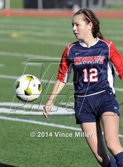 Thumbnail 1 in Kennedy Catholic vs Central Kitsap (WIAA WCD/SW District Playoff) photogallery.