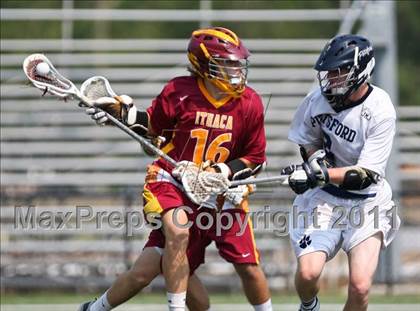 Thumbnail 2 in Mendon/Sutherland vs. Ithaca (NYSPHSAA Class A Semifinal) photogallery.