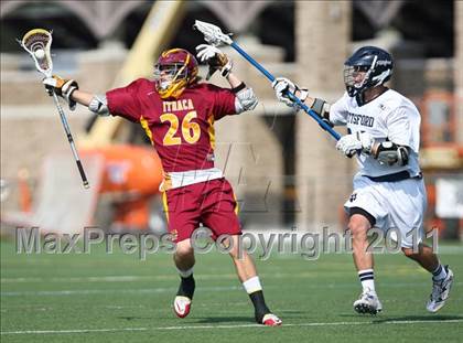 Thumbnail 3 in Mendon/Sutherland vs. Ithaca (NYSPHSAA Class A Semifinal) photogallery.