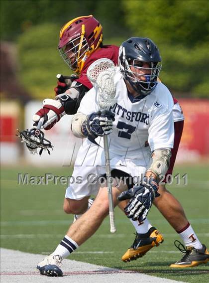 Thumbnail 1 in Mendon/Sutherland vs. Ithaca (NYSPHSAA Class A Semifinal) photogallery.