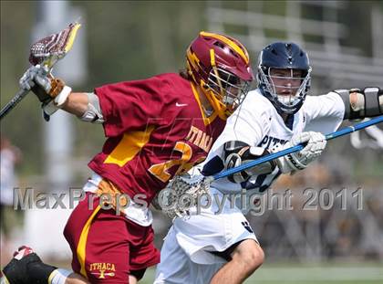 Thumbnail 3 in Mendon/Sutherland vs. Ithaca (NYSPHSAA Class A Semifinal) photogallery.