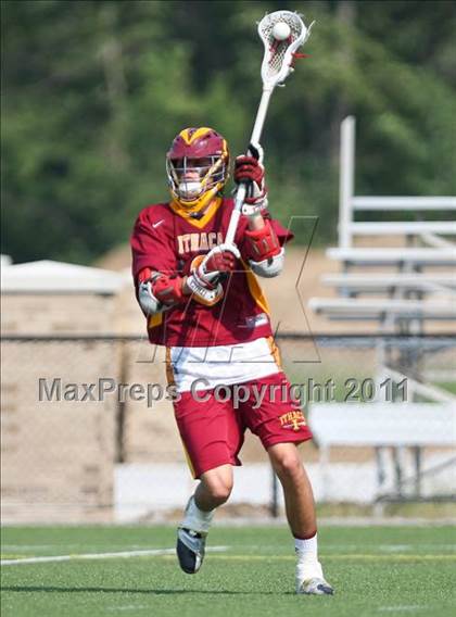 Thumbnail 1 in Mendon/Sutherland vs. Ithaca (NYSPHSAA Class A Semifinal) photogallery.