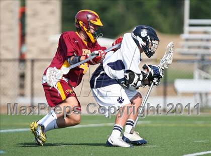 Thumbnail 1 in Mendon/Sutherland vs. Ithaca (NYSPHSAA Class A Semifinal) photogallery.