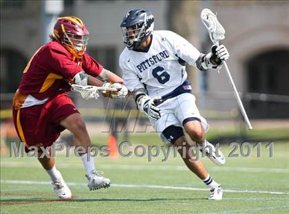Thumbnail 2 in Mendon/Sutherland vs. Ithaca (NYSPHSAA Class A Semifinal) photogallery.