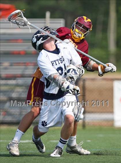Thumbnail 1 in Mendon/Sutherland vs. Ithaca (NYSPHSAA Class A Semifinal) photogallery.