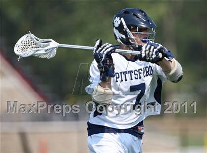 Thumbnail 1 in Mendon/Sutherland vs. Ithaca (NYSPHSAA Class A Semifinal) photogallery.