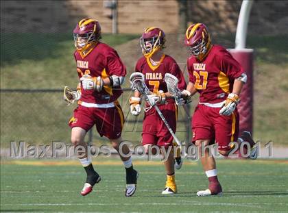 Thumbnail 2 in Mendon/Sutherland vs. Ithaca (NYSPHSAA Class A Semifinal) photogallery.