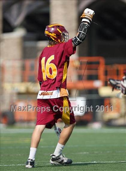 Thumbnail 3 in Mendon/Sutherland vs. Ithaca (NYSPHSAA Class A Semifinal) photogallery.