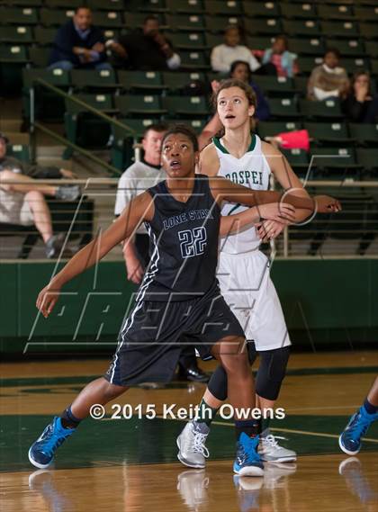 Thumbnail 3 in Lone Star vs. Prosper (Prosper Holiday Classic) photogallery.