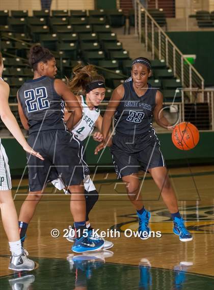 Thumbnail 3 in Lone Star vs. Prosper (Prosper Holiday Classic) photogallery.