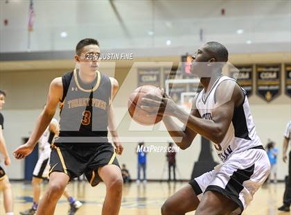Thumbnail 2 in Torrey Pines vs. Foothills Christian (CIF SDS Open Final) photogallery.