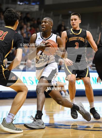 Thumbnail 2 in Torrey Pines vs. Foothills Christian (CIF SDS Open Final) photogallery.