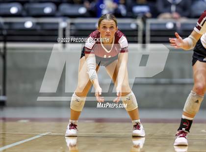 Thumbnail 2 in Crawford vs. Iola (UIL 2A Volleyball Final) photogallery.