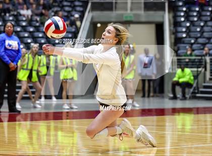 Thumbnail 2 in Crawford vs. Iola (UIL 2A Volleyball Final) photogallery.
