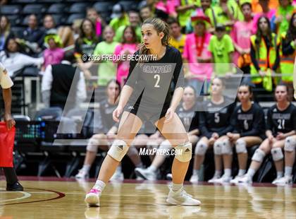 Thumbnail 2 in Crawford vs. Iola (UIL 2A Volleyball Final) photogallery.