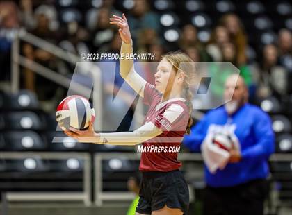 Thumbnail 1 in Crawford vs. Iola (UIL 2A Volleyball Final) photogallery.