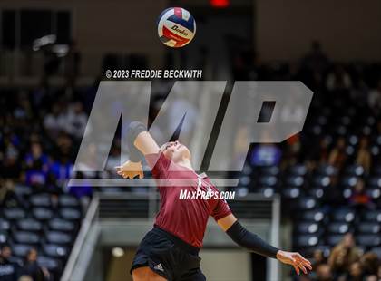Thumbnail 3 in Crawford vs. Iola (UIL 2A Volleyball Final) photogallery.