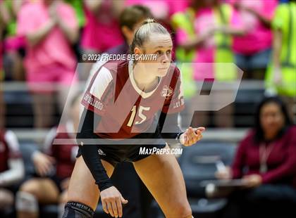 Thumbnail 2 in Crawford vs. Iola (UIL 2A Volleyball Final) photogallery.