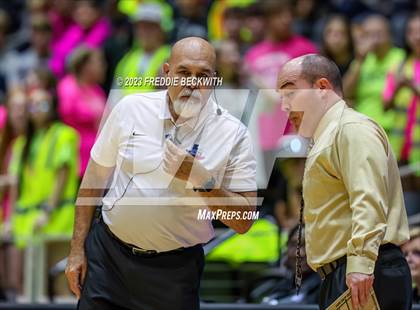 Thumbnail 1 in Crawford vs. Iola (UIL 2A Volleyball Final) photogallery.