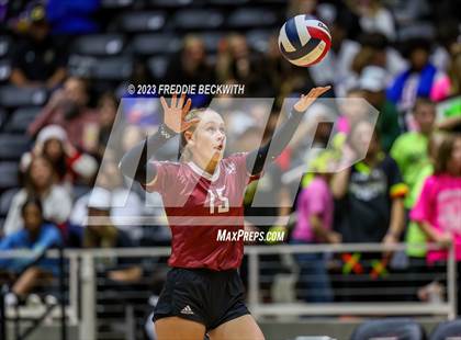 Thumbnail 2 in Crawford vs. Iola (UIL 2A Volleyball Final) photogallery.