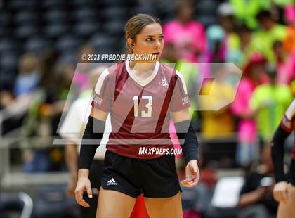 Thumbnail 1 in Crawford vs. Iola (UIL 2A Volleyball Final) photogallery.