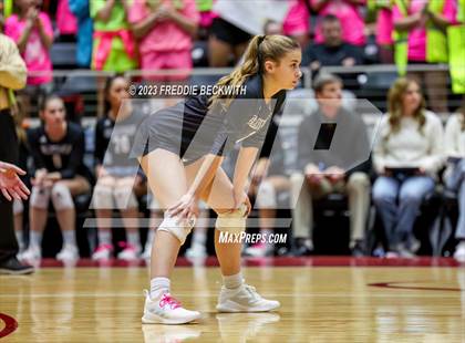Thumbnail 3 in Crawford vs. Iola (UIL 2A Volleyball Final) photogallery.