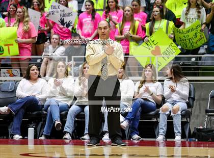Thumbnail 2 in Crawford vs. Iola (UIL 2A Volleyball Final) photogallery.