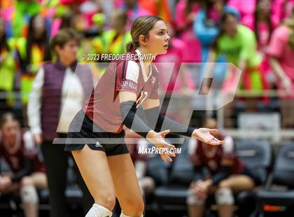 Thumbnail 1 in Crawford vs. Iola (UIL 2A Volleyball Final) photogallery.