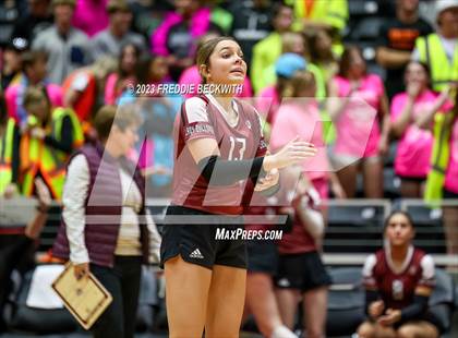 Thumbnail 1 in Crawford vs. Iola (UIL 2A Volleyball Final) photogallery.