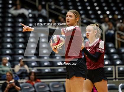 Thumbnail 2 in Crawford vs. Iola (UIL 2A Volleyball Final) photogallery.