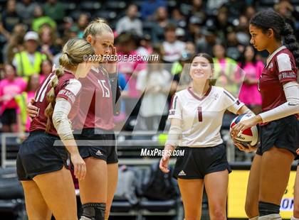 Thumbnail 3 in Crawford vs. Iola (UIL 2A Volleyball Final) photogallery.