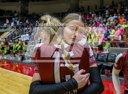 Thumbnail 1 in Crawford vs. Iola (UIL 2A Volleyball Final) photogallery.