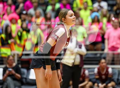 Thumbnail 3 in Crawford vs. Iola (UIL 2A Volleyball Final) photogallery.