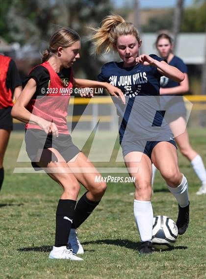 Thumbnail 2 in Capistrano Valley vs. San Juan Hills (Summer League) photogallery.