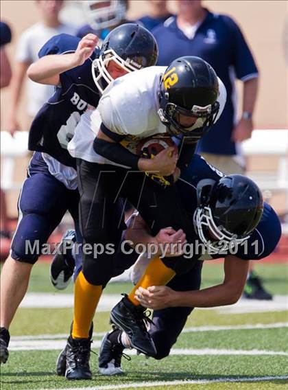 Thumbnail 3 in Baytown Christian vs. Marshall Christian Academy (Living Stones Kick Off Classic) photogallery.