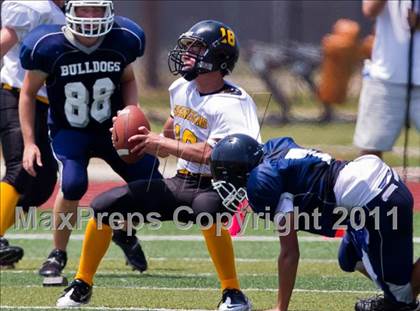 Thumbnail 2 in Baytown Christian vs. Marshall Christian Academy (Living Stones Kick Off Classic) photogallery.