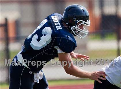 Thumbnail 2 in Baytown Christian vs. Marshall Christian Academy (Living Stones Kick Off Classic) photogallery.
