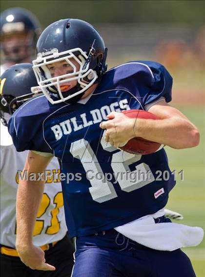 Thumbnail 1 in Baytown Christian vs. Marshall Christian Academy (Living Stones Kick Off Classic) photogallery.