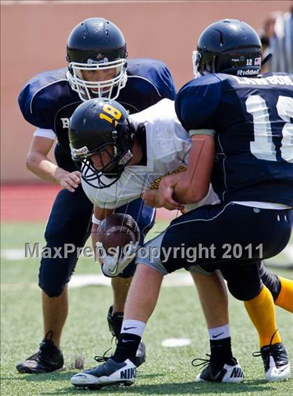 Thumbnail 3 in Baytown Christian vs. Marshall Christian Academy (Living Stones Kick Off Classic) photogallery.