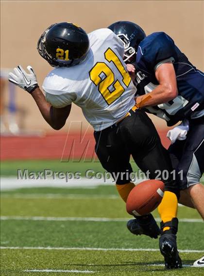 Thumbnail 1 in Baytown Christian vs. Marshall Christian Academy (Living Stones Kick Off Classic) photogallery.
