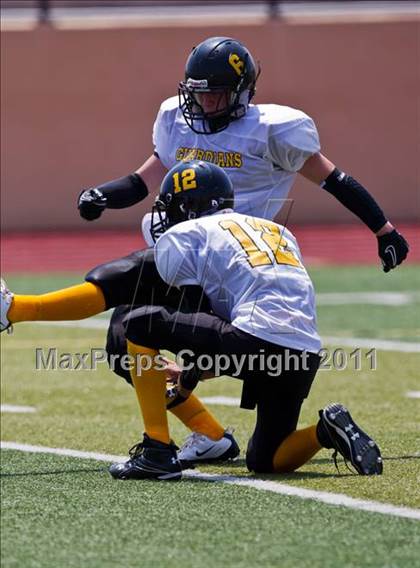 Thumbnail 2 in Baytown Christian vs. Marshall Christian Academy (Living Stones Kick Off Classic) photogallery.