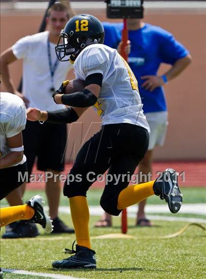 Thumbnail 1 in Baytown Christian vs. Marshall Christian Academy (Living Stones Kick Off Classic) photogallery.