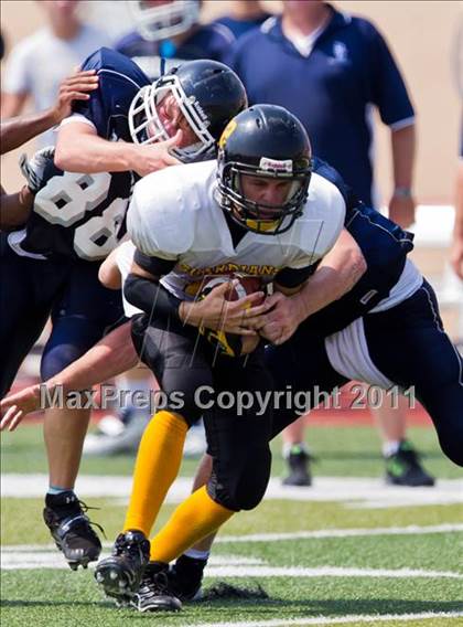 Thumbnail 1 in Baytown Christian vs. Marshall Christian Academy (Living Stones Kick Off Classic) photogallery.