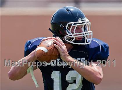 Thumbnail 1 in Baytown Christian vs. Marshall Christian Academy (Living Stones Kick Off Classic) photogallery.