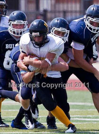 Thumbnail 2 in Baytown Christian vs. Marshall Christian Academy (Living Stones Kick Off Classic) photogallery.