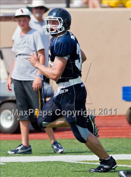 Thumbnail 1 in Baytown Christian vs. Marshall Christian Academy (Living Stones Kick Off Classic) photogallery.