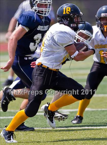 Thumbnail 3 in Baytown Christian vs. Marshall Christian Academy (Living Stones Kick Off Classic) photogallery.