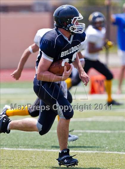 Thumbnail 2 in Baytown Christian vs. Marshall Christian Academy (Living Stones Kick Off Classic) photogallery.