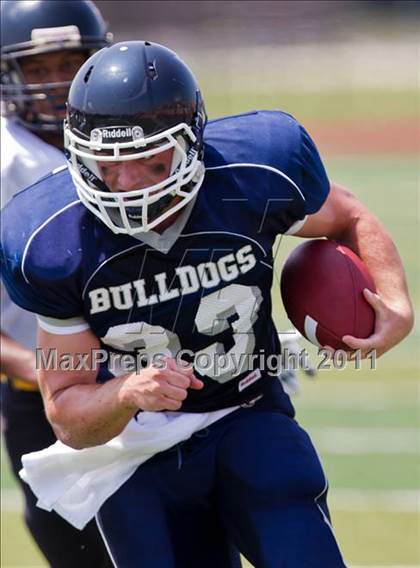 Thumbnail 1 in Baytown Christian vs. Marshall Christian Academy (Living Stones Kick Off Classic) photogallery.
