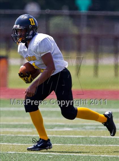 Thumbnail 3 in Baytown Christian vs. Marshall Christian Academy (Living Stones Kick Off Classic) photogallery.
